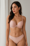 PACK OF 2 RIBBED PADDED BRAS SET