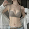 Half Cup Nonwire For Women With Small And Flat Breasts, Push-up And Enlargement, Secondary Breasts, Anti-sagging, Glossy Bra