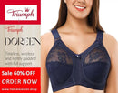 70% OFF | PACK OF 2 IMPORTED TRIUMPH DOREENA BRA BEST FOR SUMMER | FREE HOME DELIVERY
