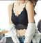 Pack of 3 Floral Lace Wireless Elegant Comfy Push Up Bra