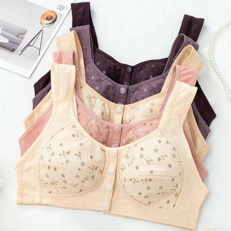 PACK OF 2 BRA | 🌸 Front Open Button Bra – Easy, Elegant & Everyday Essential! 🌸