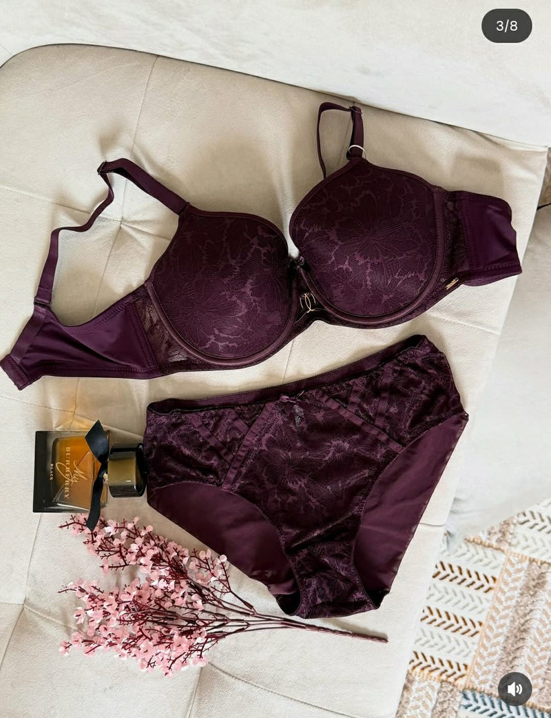 Luxury Lace Lingerie Set – 2-Piece Bra & Panty