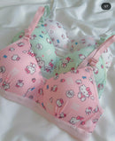 Pack of 3 | Cute Hello Kitty Style Bra – Adorable & Comfy