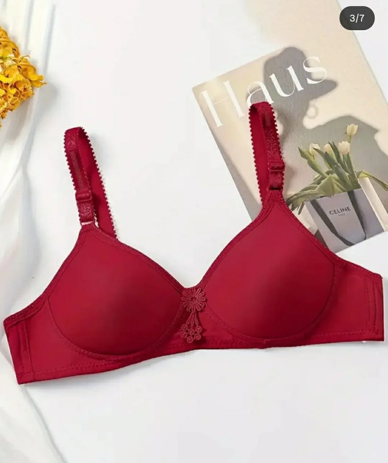 Pack of 6 | Premium Comfort Bra Set – Buy 3 Bra, Get 3 Panty FREE!