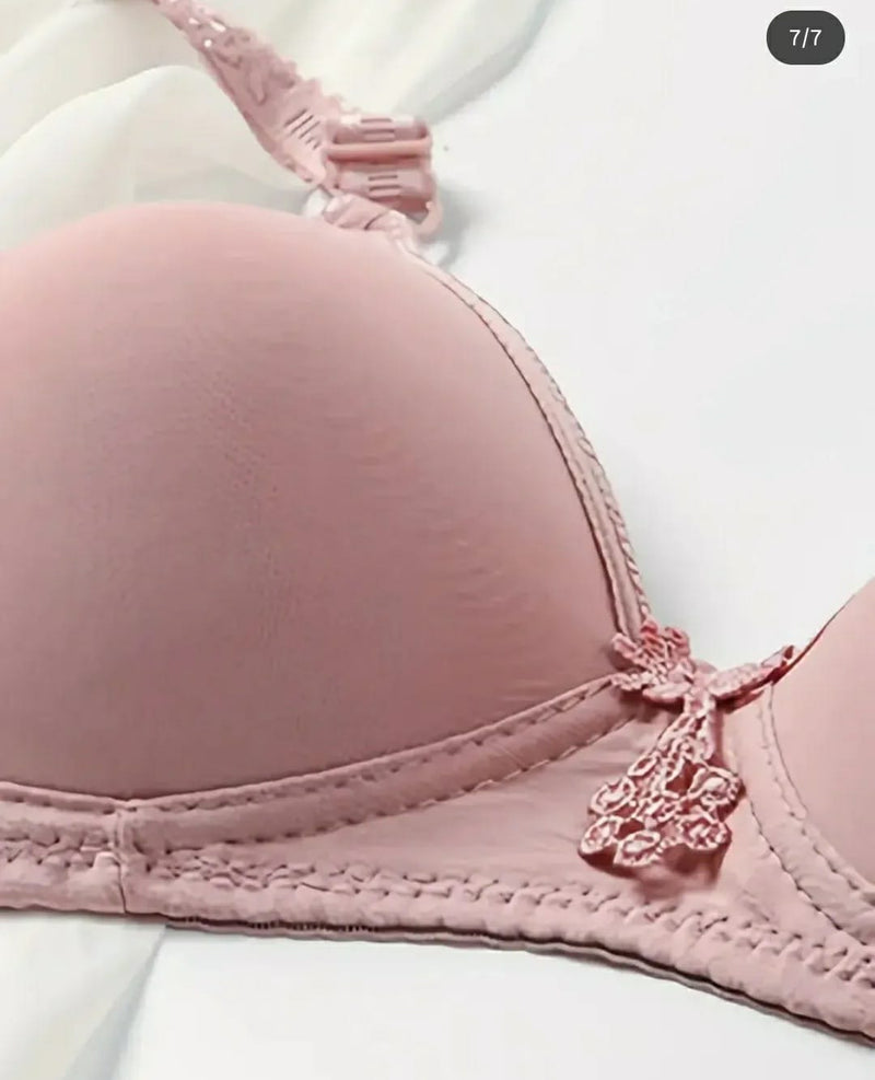 Pack of 6 | Premium Comfort Bra Set – Buy 3 Bra, Get 3 Panty FREE!
