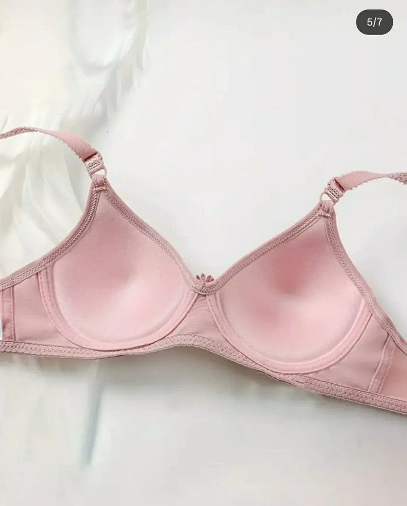 Pack of 6 | Premium Comfort Bra Set – Buy 3 Bra, Get 3 Panty FREE!