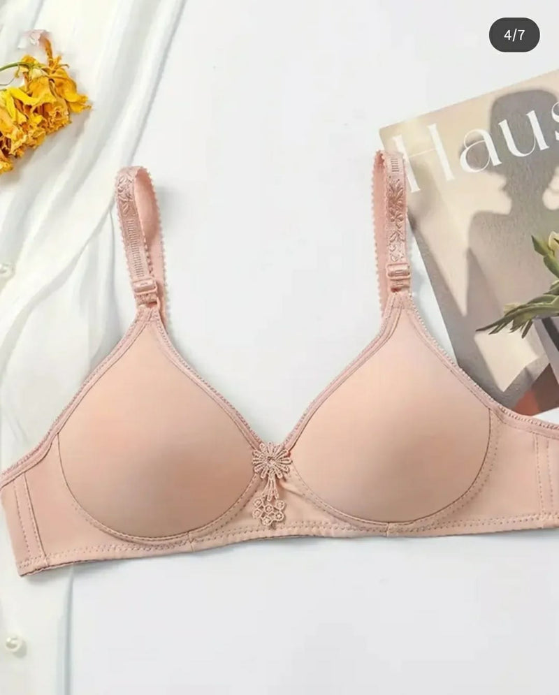 Pack of 6 | Premium Comfort Bra Set – Buy 3 Bra, Get 3 Panty FREE!